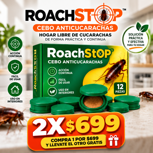 ROACHSTOP™ │ Cebo Anticucarachas