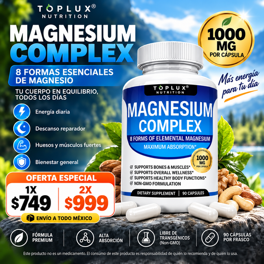 MAGNESIUM COMPLEX│Suplemento 90 cp