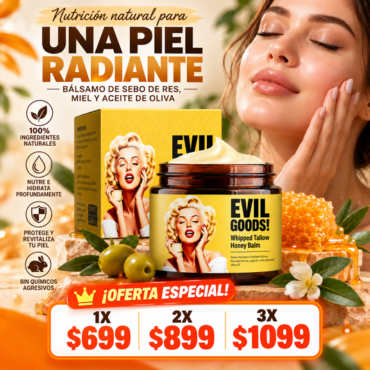 TALLOW HONEY GLOW™ | Bálsamo Nutritivo Facial & Corporal