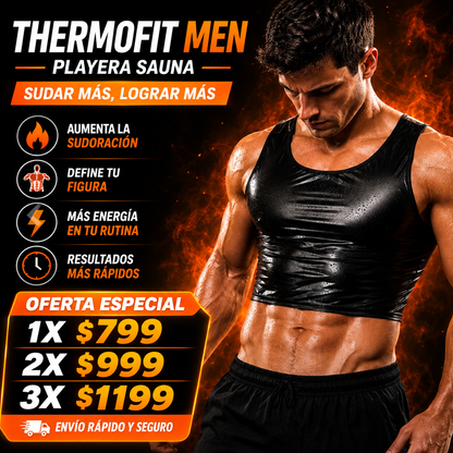 THERMOFIT MEN│Playera Sauna