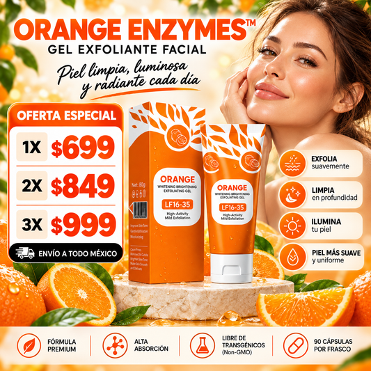 ORANGE ENZYMES™ | Gel Exfoliante Facial