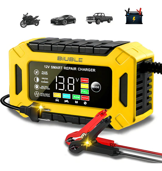 PULSECELL 12V│Cargador de Batería