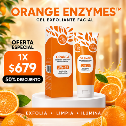ORANGE ENZYMES™ | Gel Exfoliante Facial