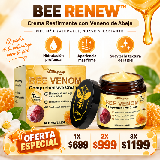 BEE RENEW™ | Crema Reafirmante con Veneno de Abeja