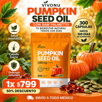 PROSTA PUMPKIN+™│Suplemento Vivonu 300