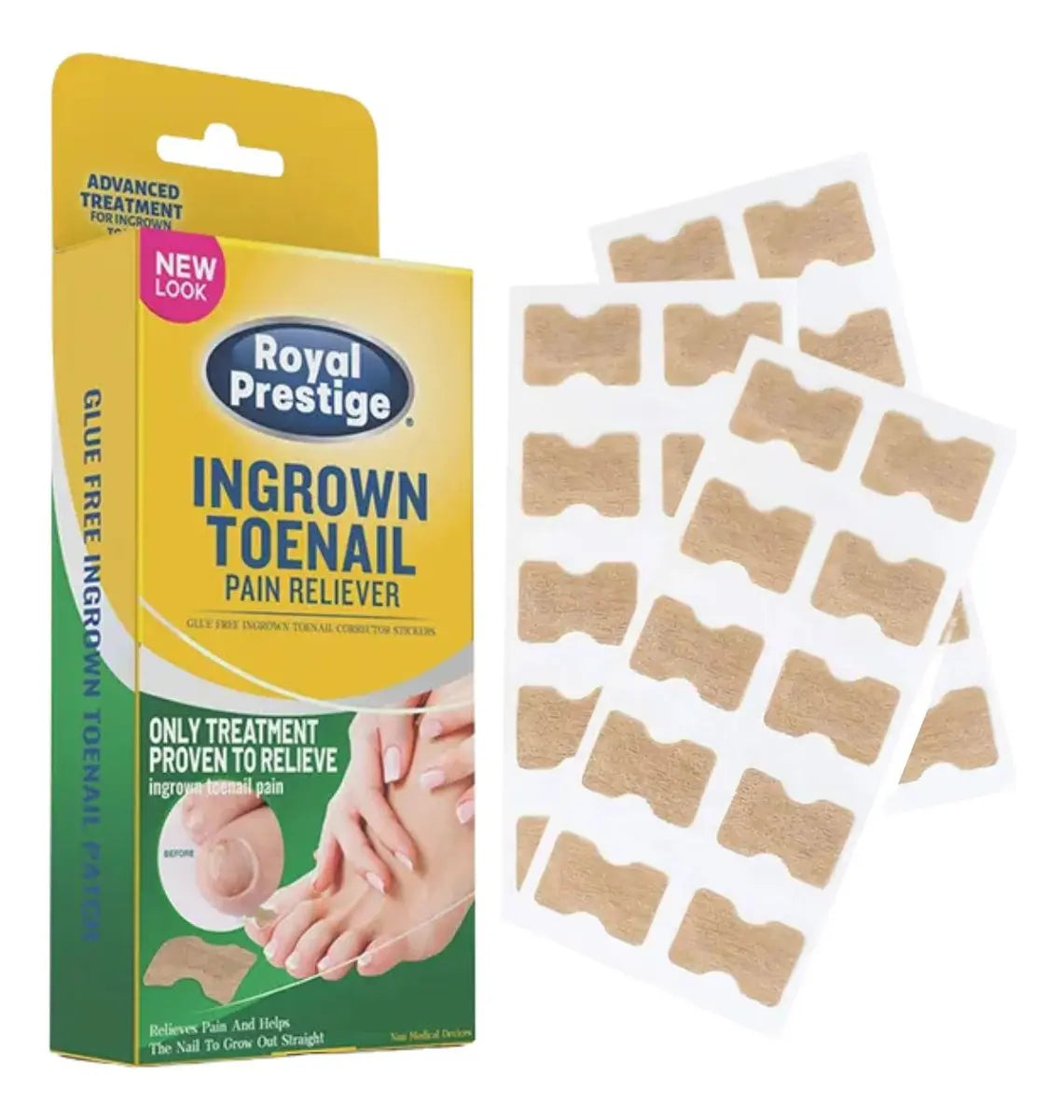 Parches Para Uñas Enterradas Y Hongos│20pz