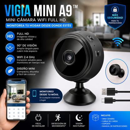 VIGIA MINI A9™│Mini Cámara De Seguridad