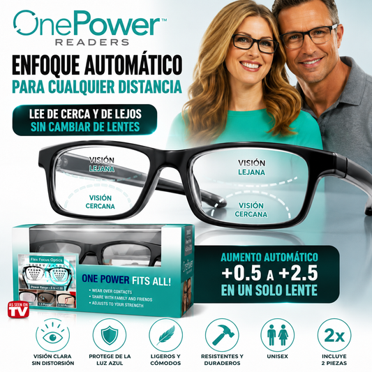 ONE POWER│Lentes De Enfoque Automático