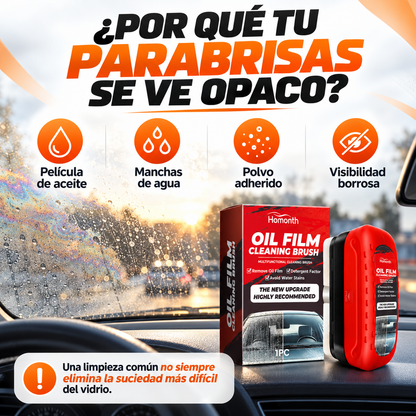CLEARSHIELD PRO™ | Limpiador Anti-Grasa Para Parabrisas