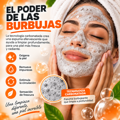 BUBBLE DETOX™ │ Mascarilla De Barro