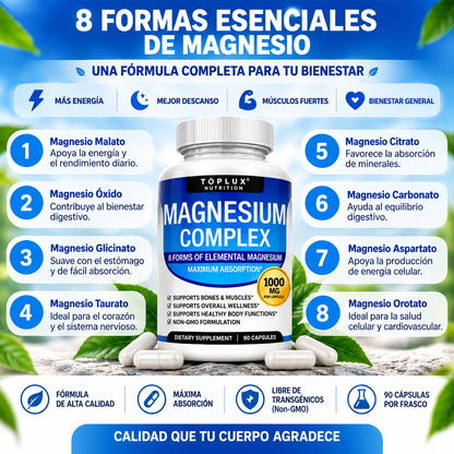 MAGNESIUM COMPLEX│Suplemento 90 cp