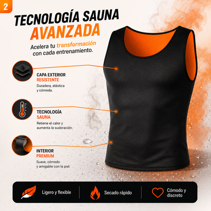 THERMOFIT MEN│Playera Sauna