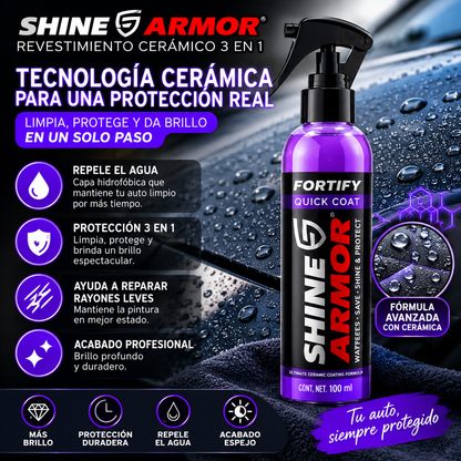 SHINE ARMOR│Revestimiento Ceramico 3 en 1