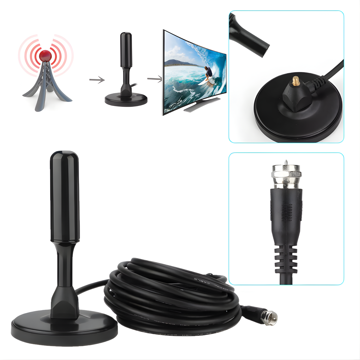 UltraSignal HD+™│Antena Digital