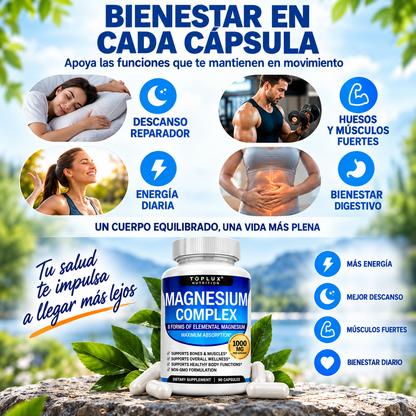 MAGNESIUM COMPLEX│Suplemento 90 cp