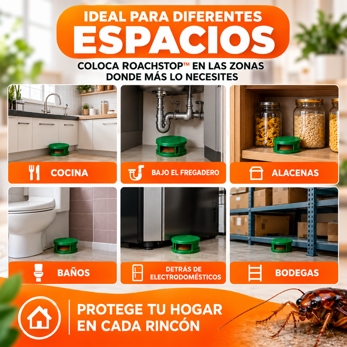 ROACHSTOP™ │ Cebo Anticucarachas