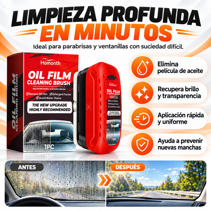 CLEARSHIELD PRO™ | Limpiador Anti-Grasa Para Parabrisas