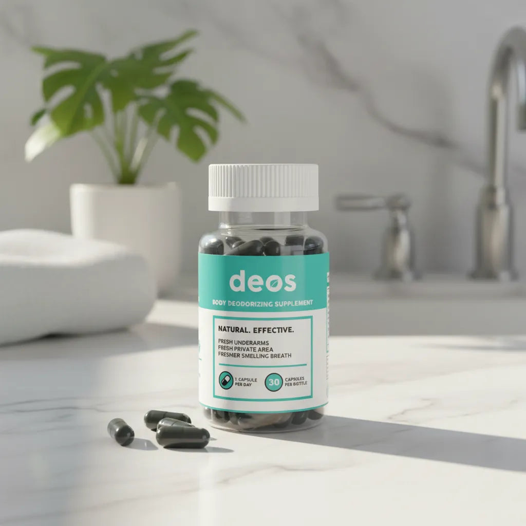 Suplemento DEOS│Elimina Mal Olor (30 caps)