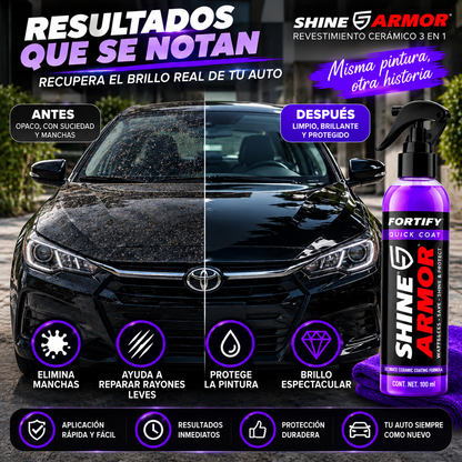 SHINE ARMOR│Revestimiento Ceramico 3 en 1
