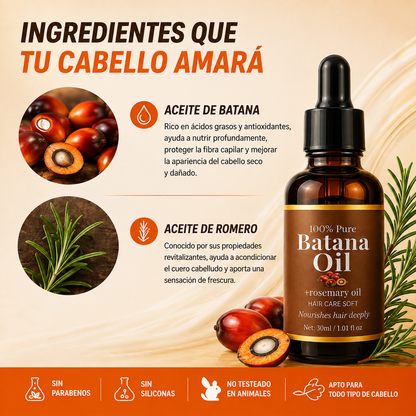 BATANA GLOW™ | Aceite Capilar Orgánico