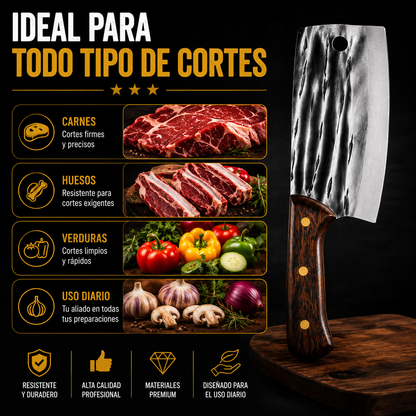 TAZAKI™ | Cuchillo Forjado Multifuncional