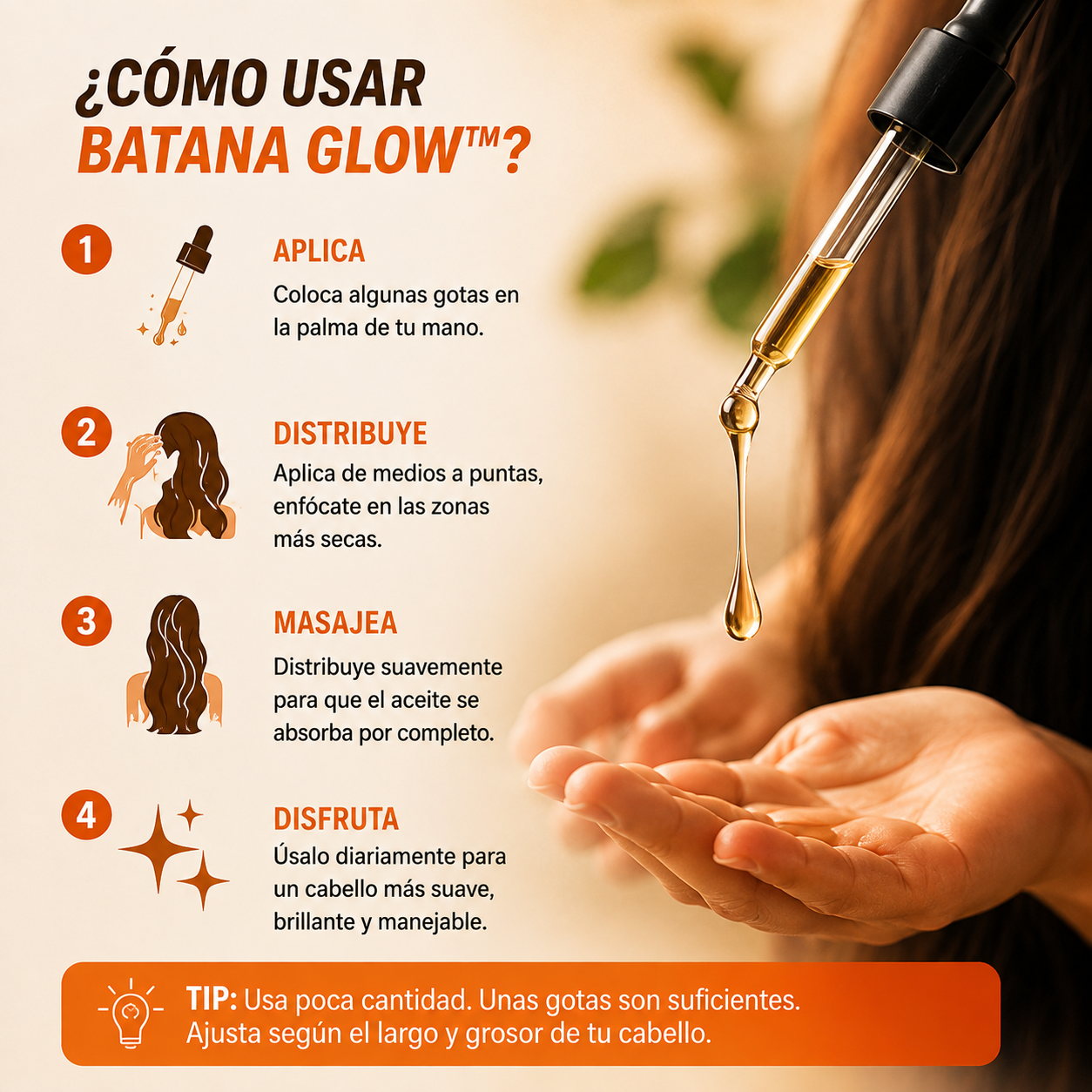 BATANA GLOW™ | Aceite Capilar Orgánico