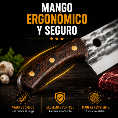 TAZAKI™ | Cuchillo Forjado Multifuncional