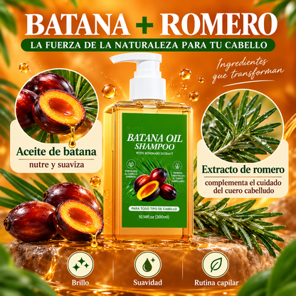 BATANA REVIVE™ | Shampoo de Batana + Romero
