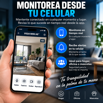 VIGIA MINI A9™│Mini Cámara De Seguridad