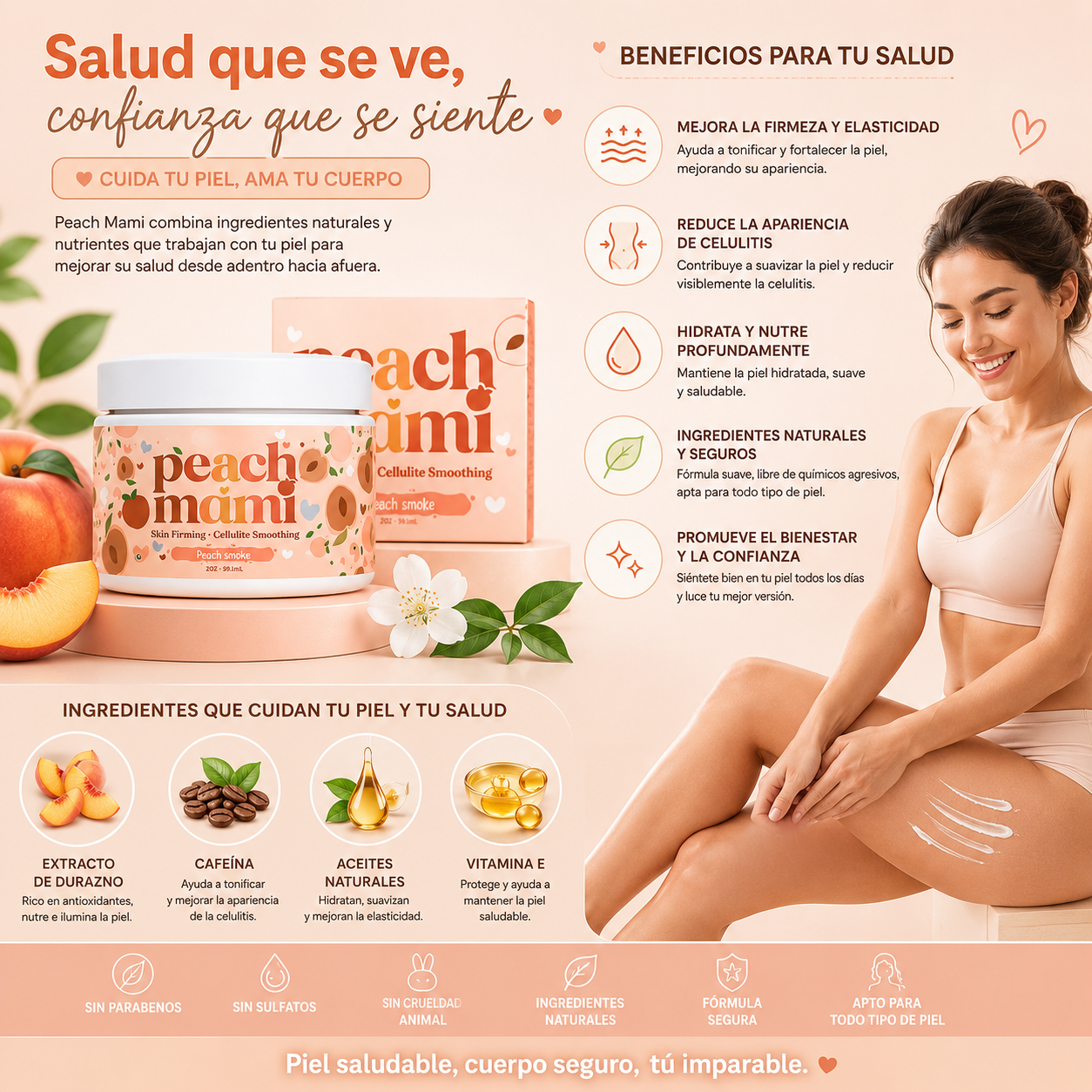 PEACHY MAMI™ | Crema Corporal Reafirmante