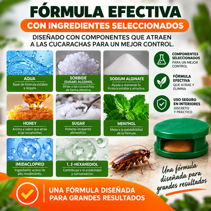 ROACHSTOP™ │ Cebo Anticucarachas