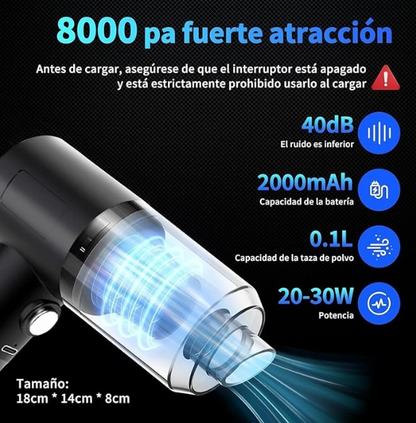 CLEANVAC PRO™│Aspiradora Portátil