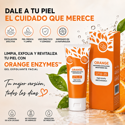 ORANGE ENZYMES™ | Gel Exfoliante Facial