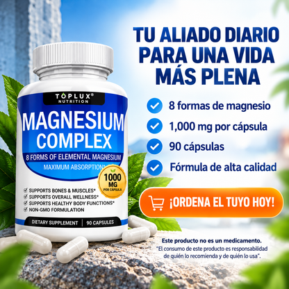 MAGNESIUM COMPLEX│Suplemento 90 cp