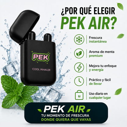 PEK AIR™ | Inhalador Refrescante Portátil