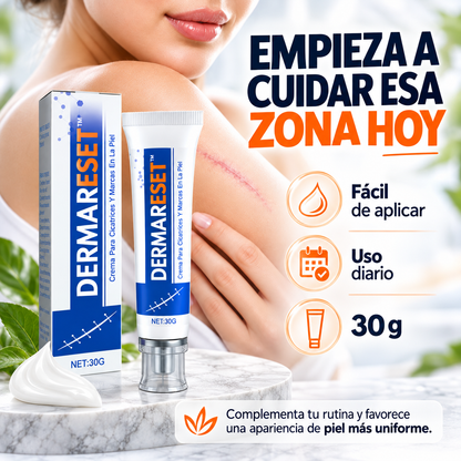DERMARESET™ | Crema Para Cicatrices Y Marcas En La Piel