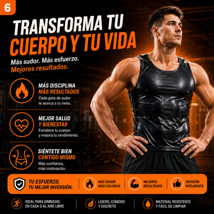 THERMOFIT MEN│Playera Sauna