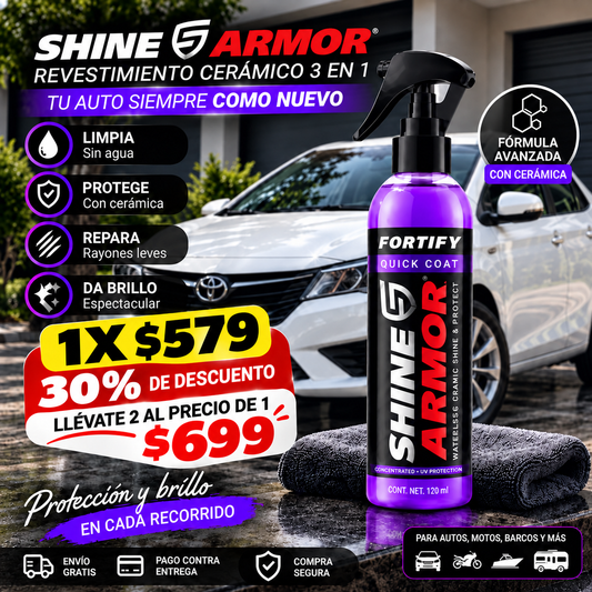 SHINE ARMOR│Revestimiento Ceramico 3 en 1