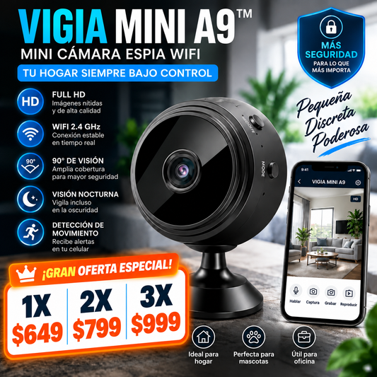 VIGIA MINI A9™│Mini Cámara De Seguridad