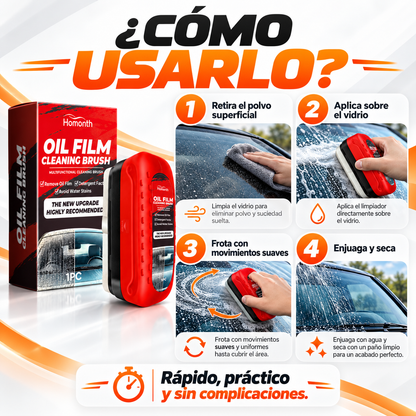 CLEARSHIELD PRO™ | Limpiador Anti-Grasa Para Parabrisas